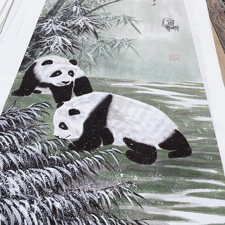 国画书画描金拓染金石传拓手写