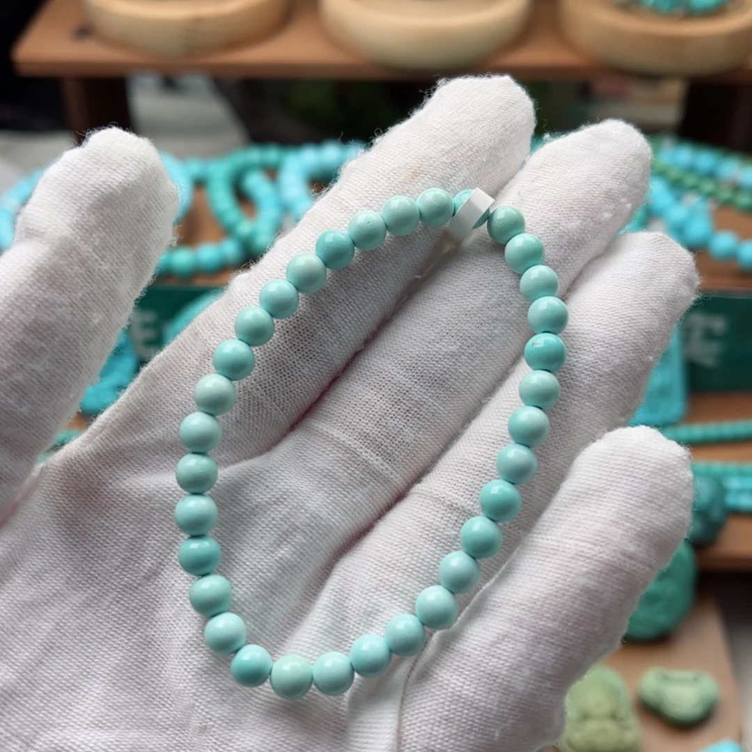 未镶嵌绿松石尺寸5.3mm