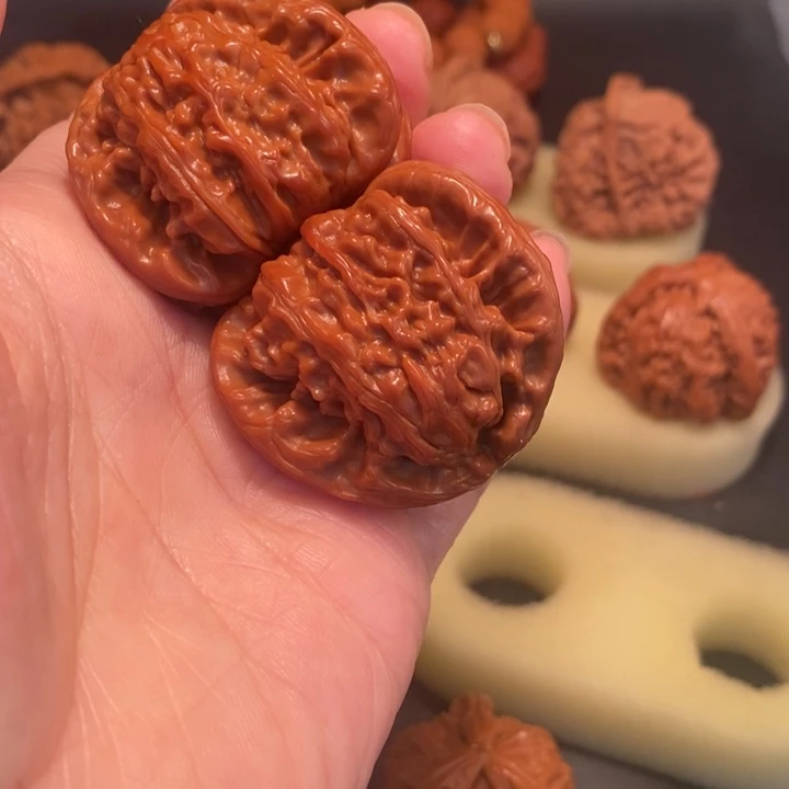无***能猴头核桃吊坠工艺核桃