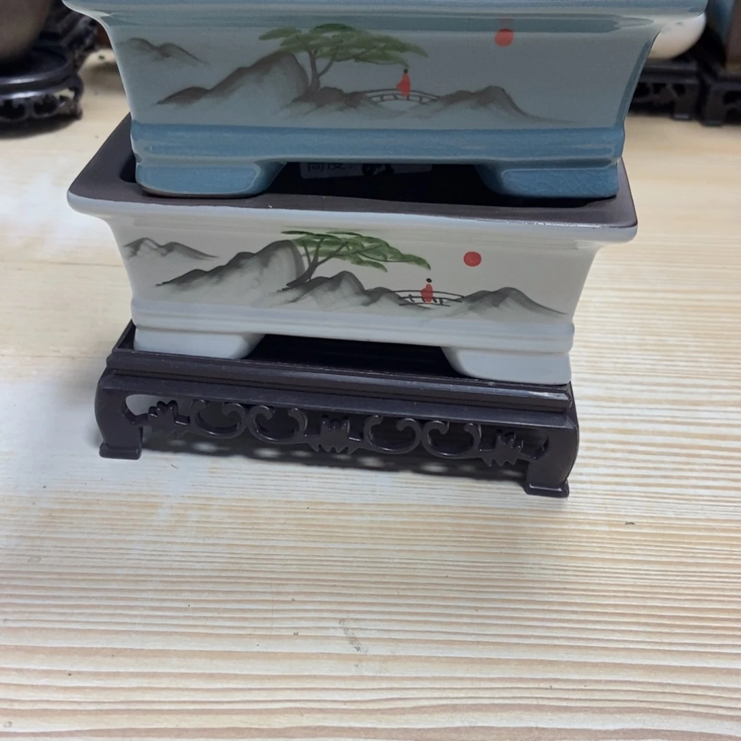 瓷片陶瓷花盆陶瓷艺术