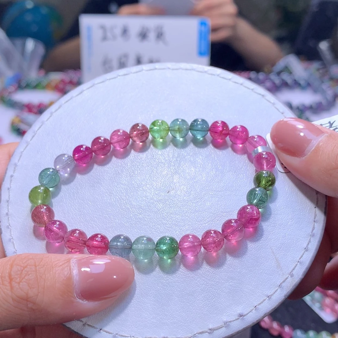【闪购商品】未镶嵌手串碧玺6.7m