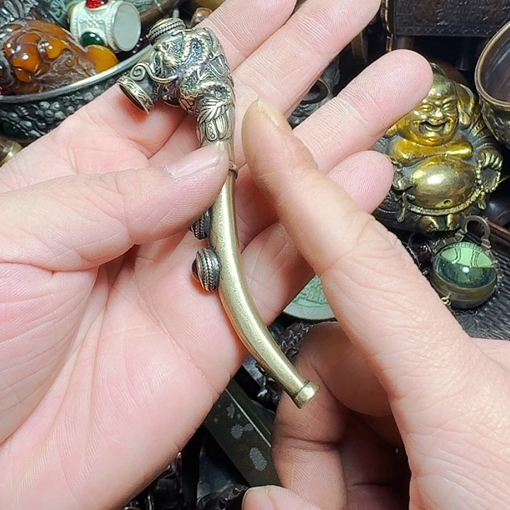 铜器摆件收收藏藏