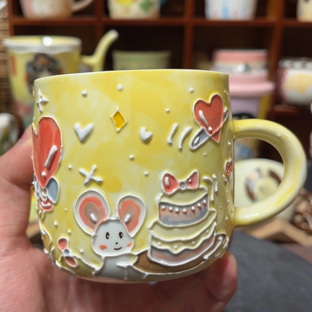 陶杯子景德镇陶瓷马克杯