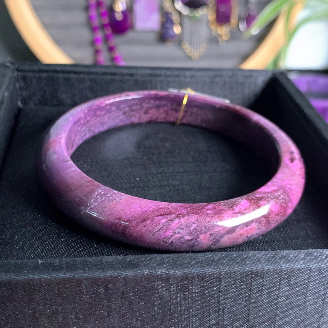 苏纪石（舒俱来）未镶嵌手镯