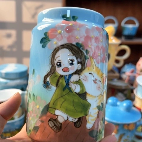 炉景德镇釉下手绘陶瓷