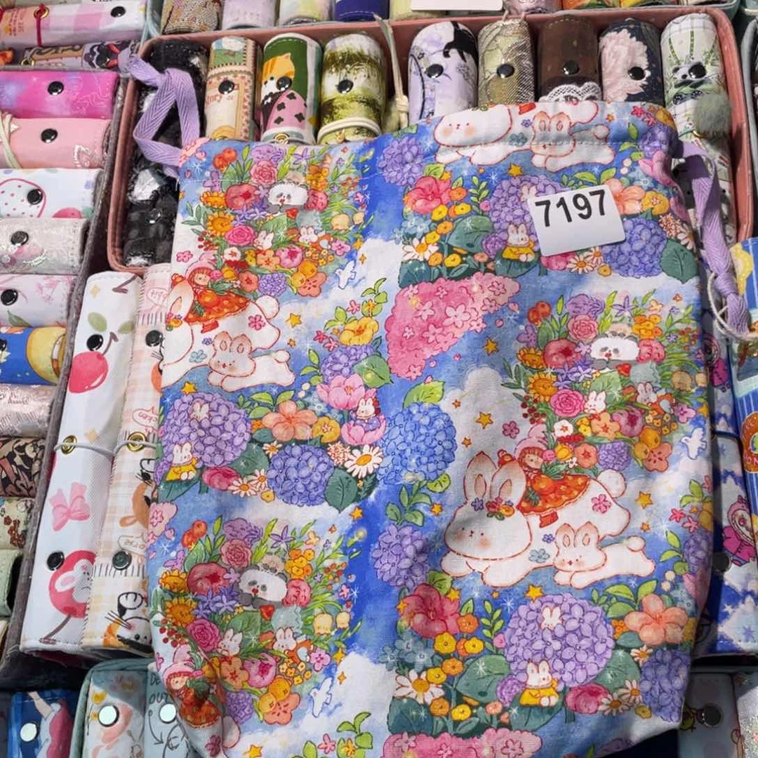 织绣A5 束口袋7197