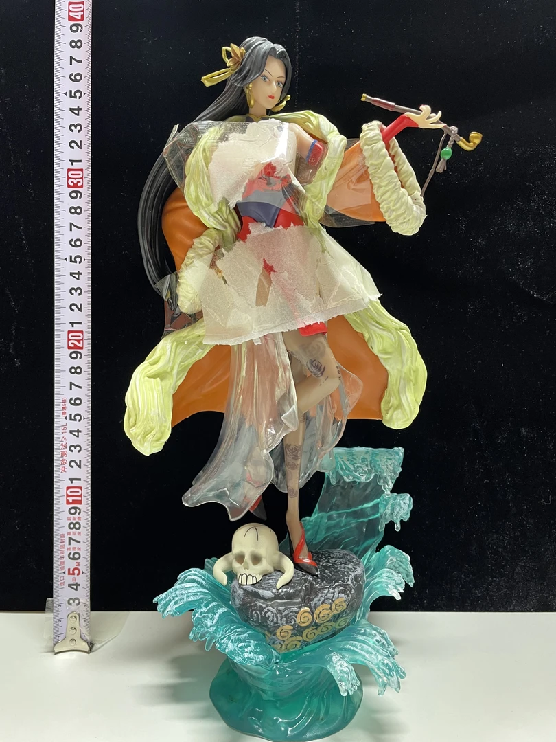 海贼GK国风女帝站姿旗袍圣诞骷髅烟斗模型摆件盒装手办