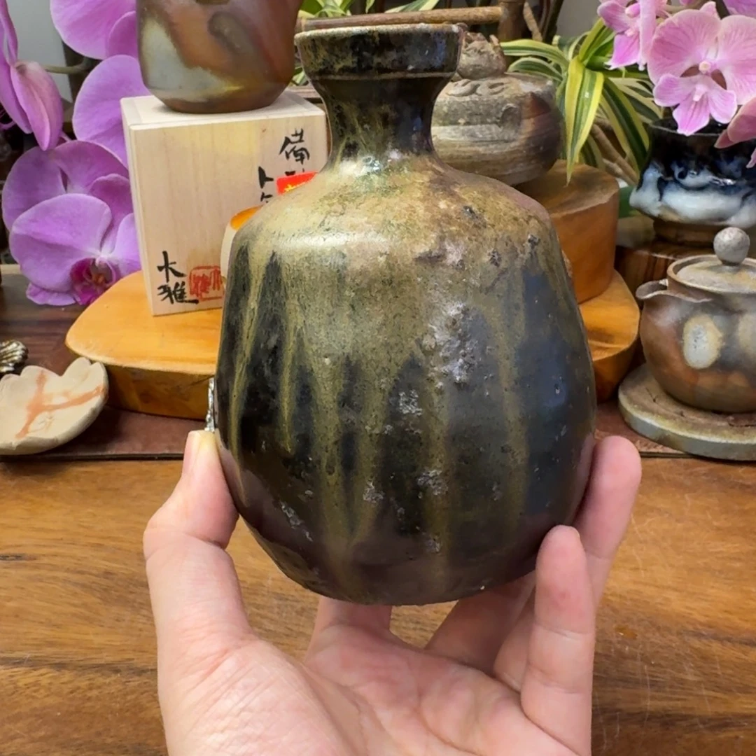 马场隆志备前烧德利福利一口价