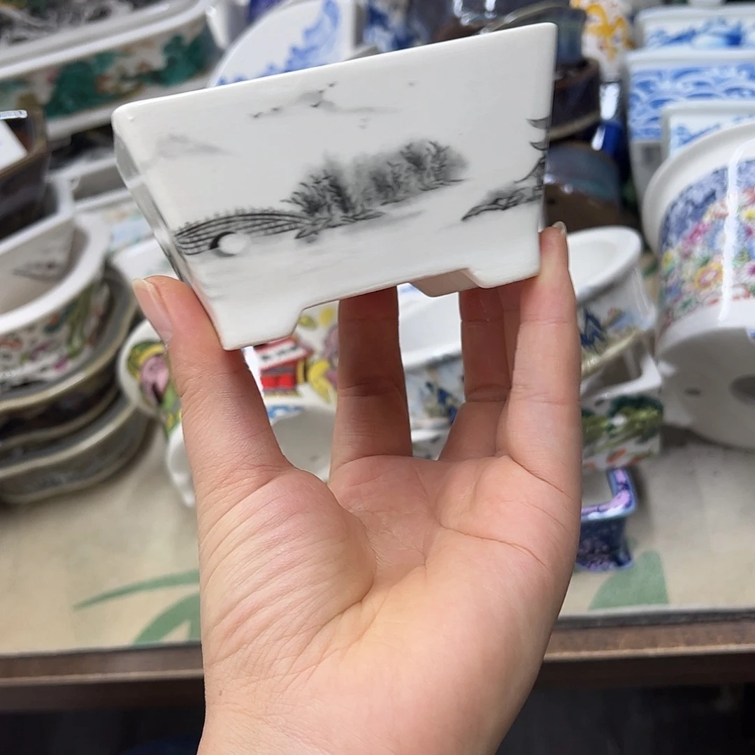 紫砂花盆986号瑕疵10/7.5/5cm