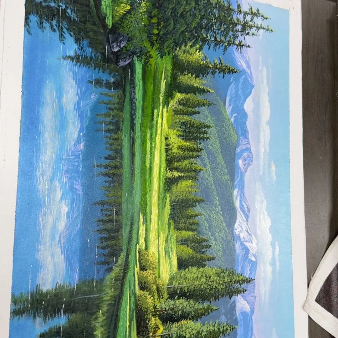 油画你在我心里是个什么