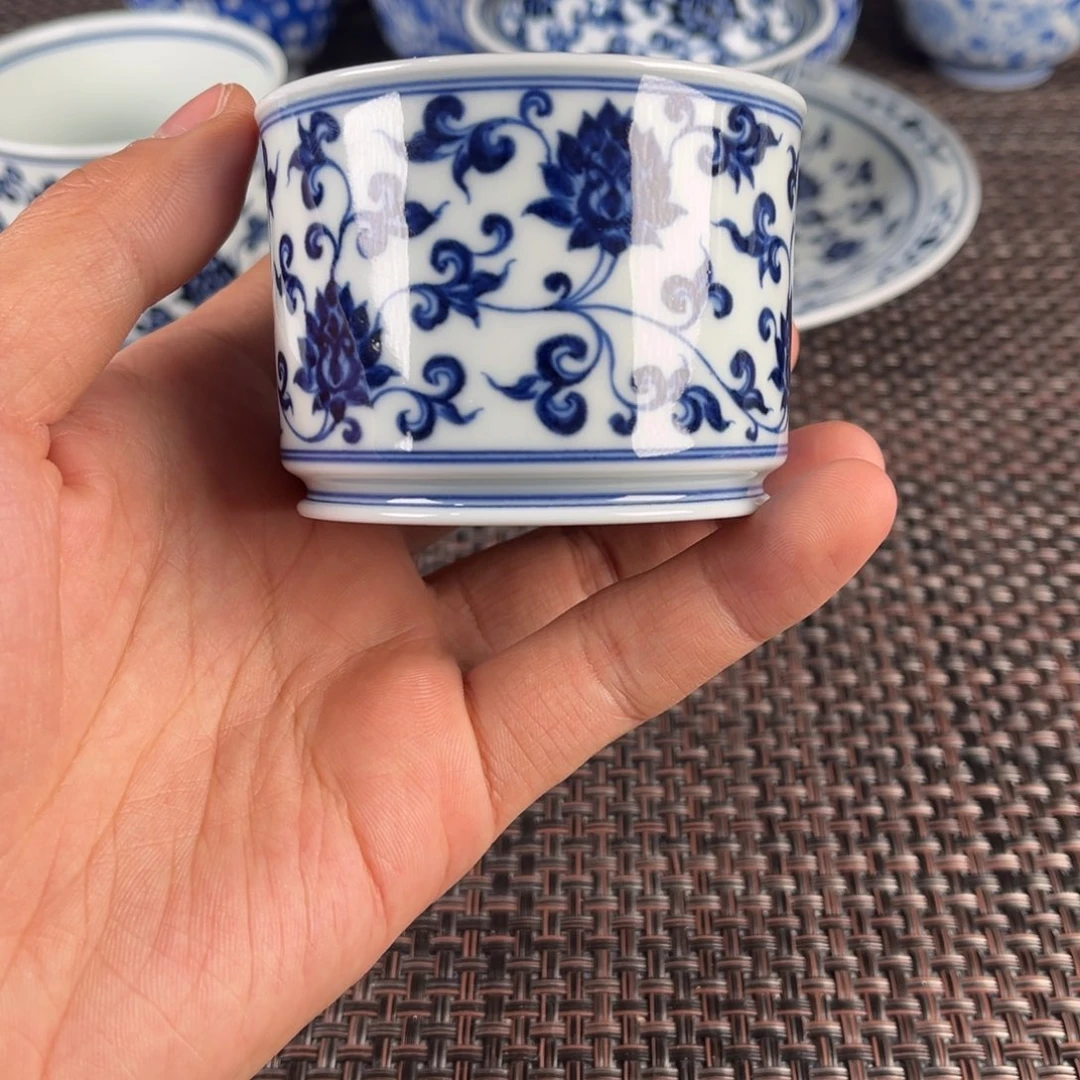 瓷片景德镇陶瓷杯子