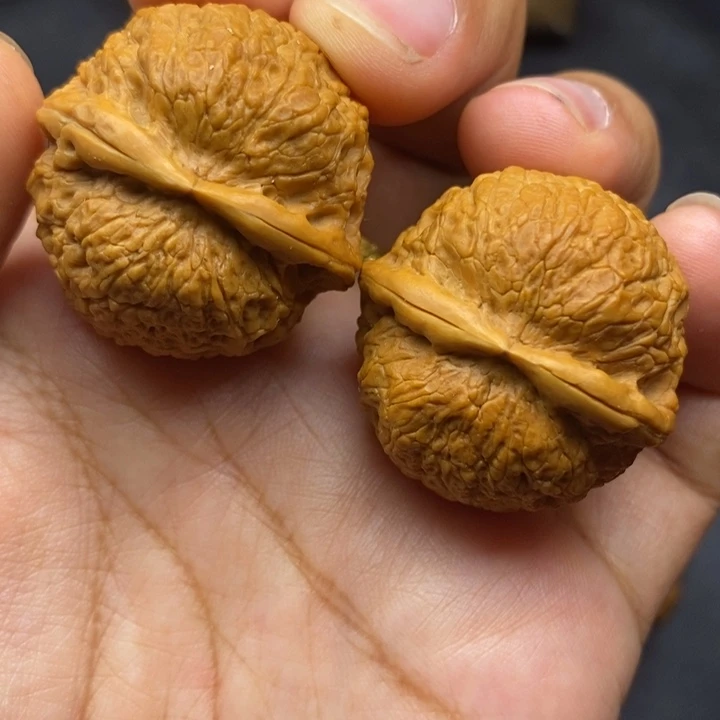 文玩核桃把件33尺蛇皮球