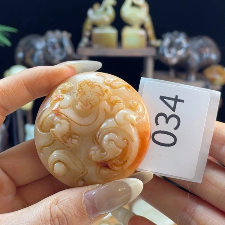 和田玉（糖玉）未镶嵌挂件