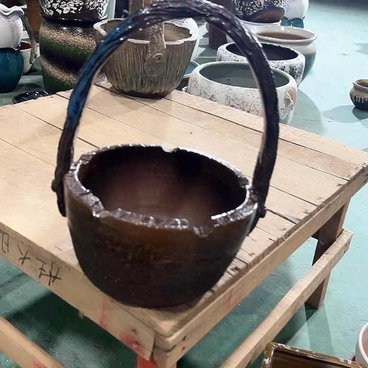 紫砂花盆次品次品