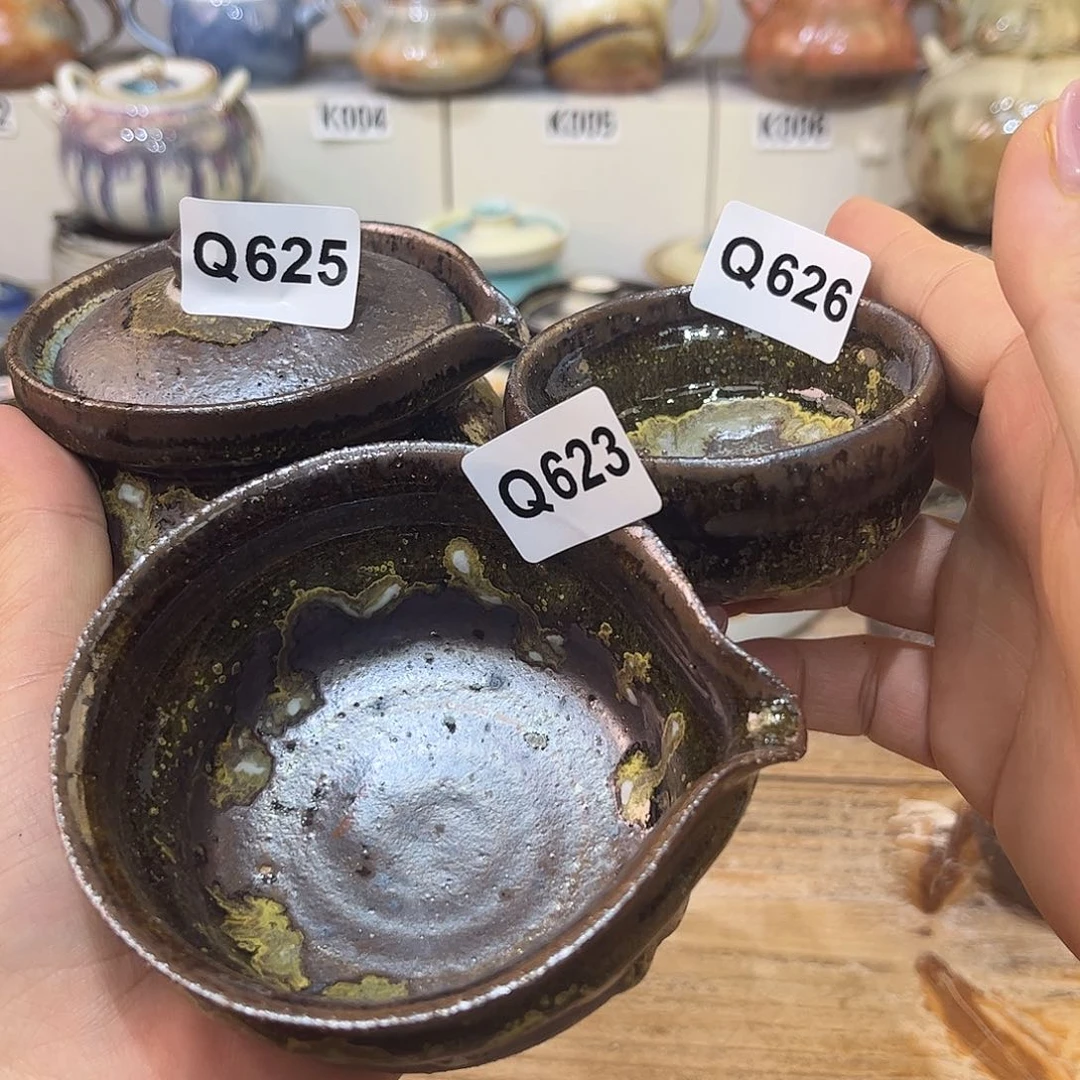 白泥茶杯铁*陶瓷艺术