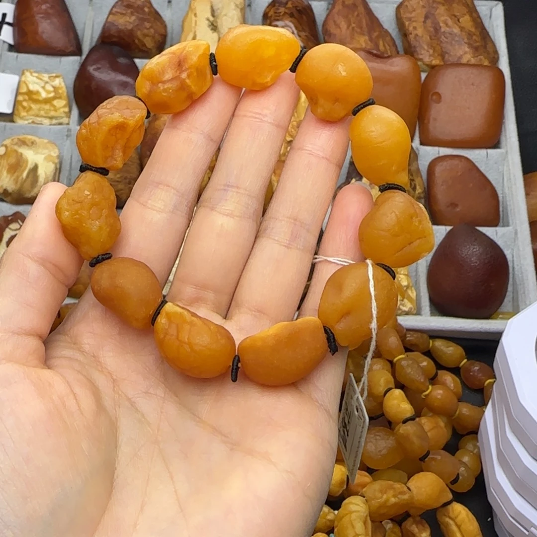 琥珀未镶嵌珠宝奇石