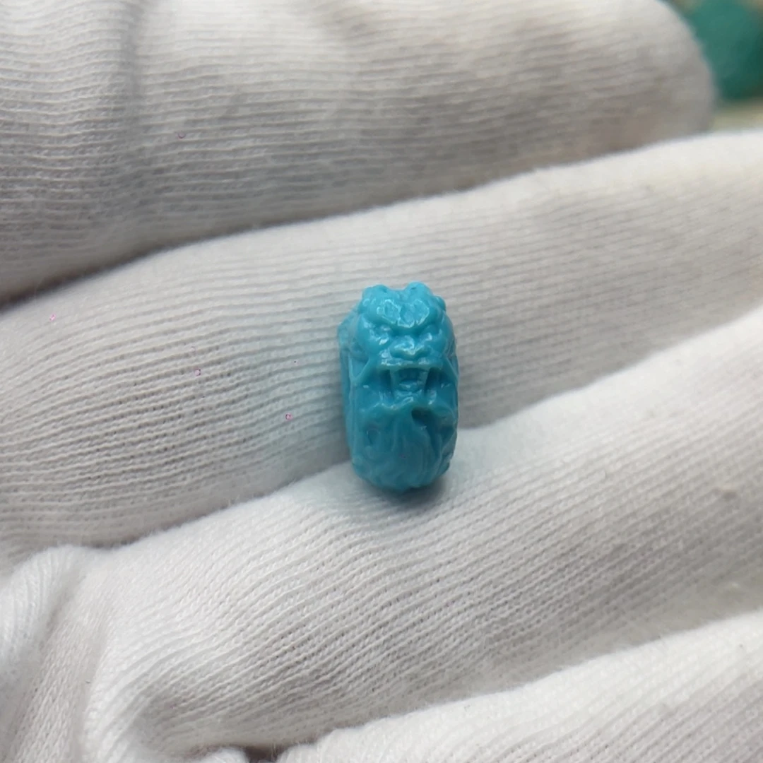 绿松石未镶嵌颈饰卡13.3-7.2