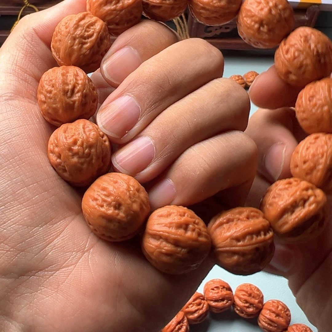 手串文玩核桃小枣八棱