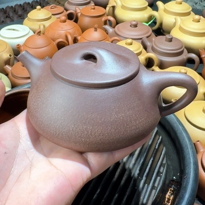 茶壶紫砂天青石瓢350cc