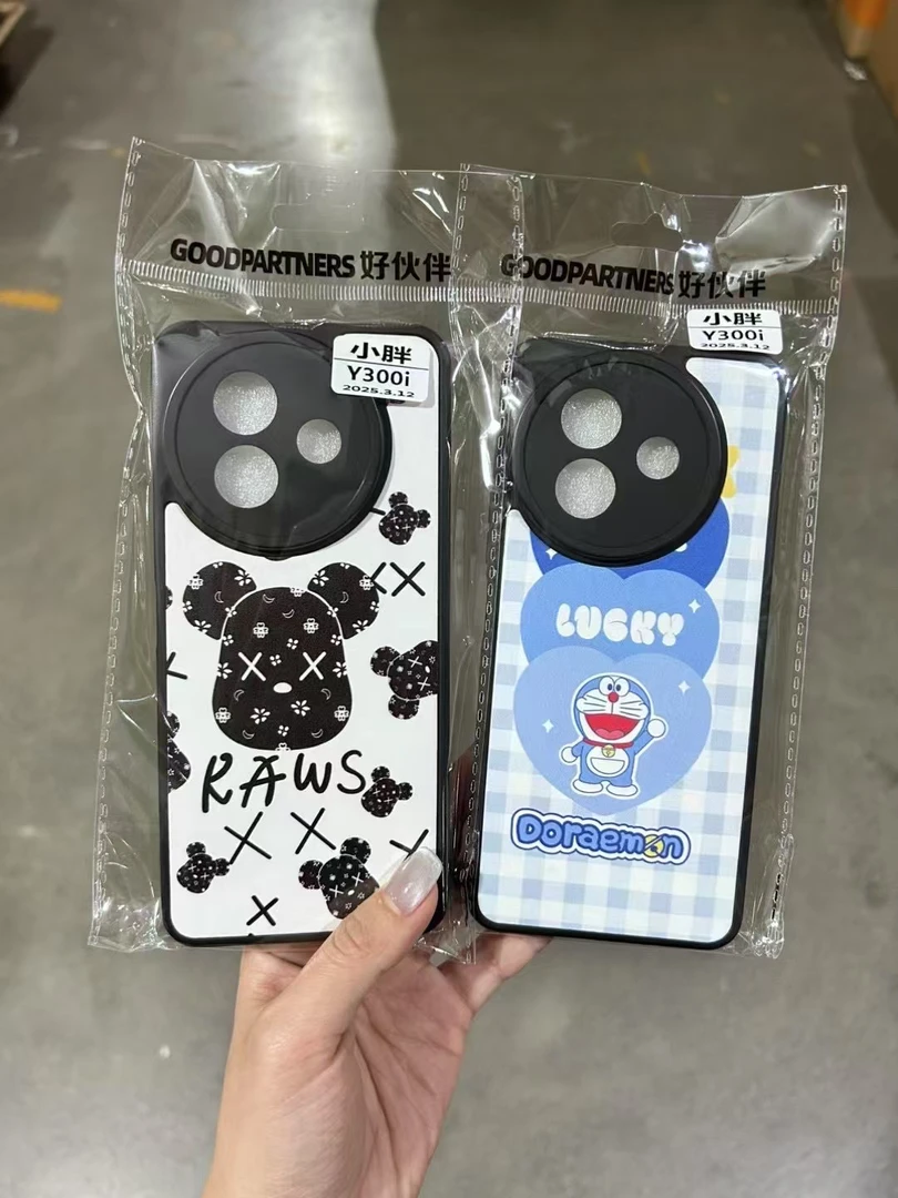 彩绘壳全包防摔OPPOvivo小米华为手机壳可爱卡通