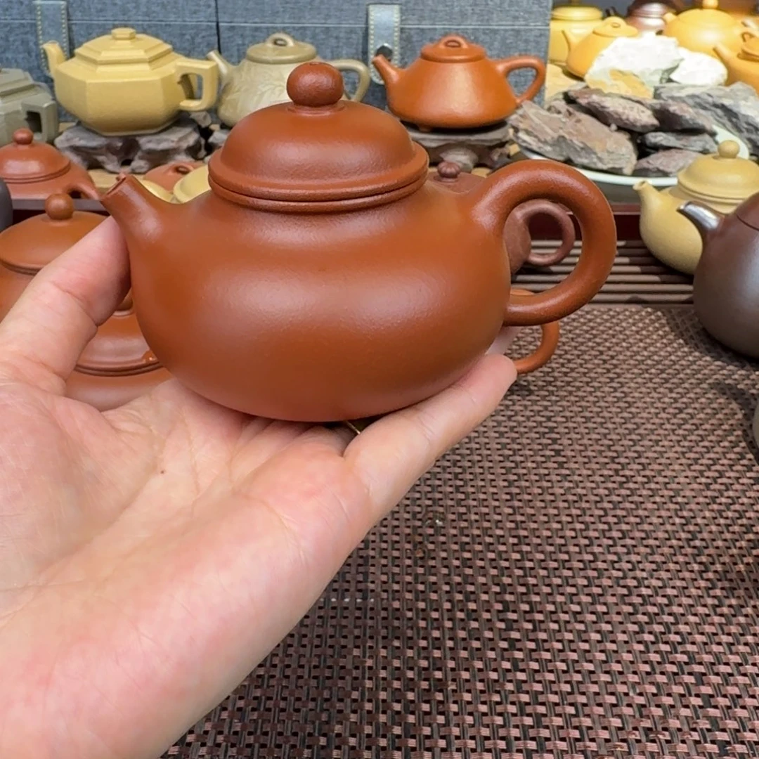 茶壶朱泥160毫升全手