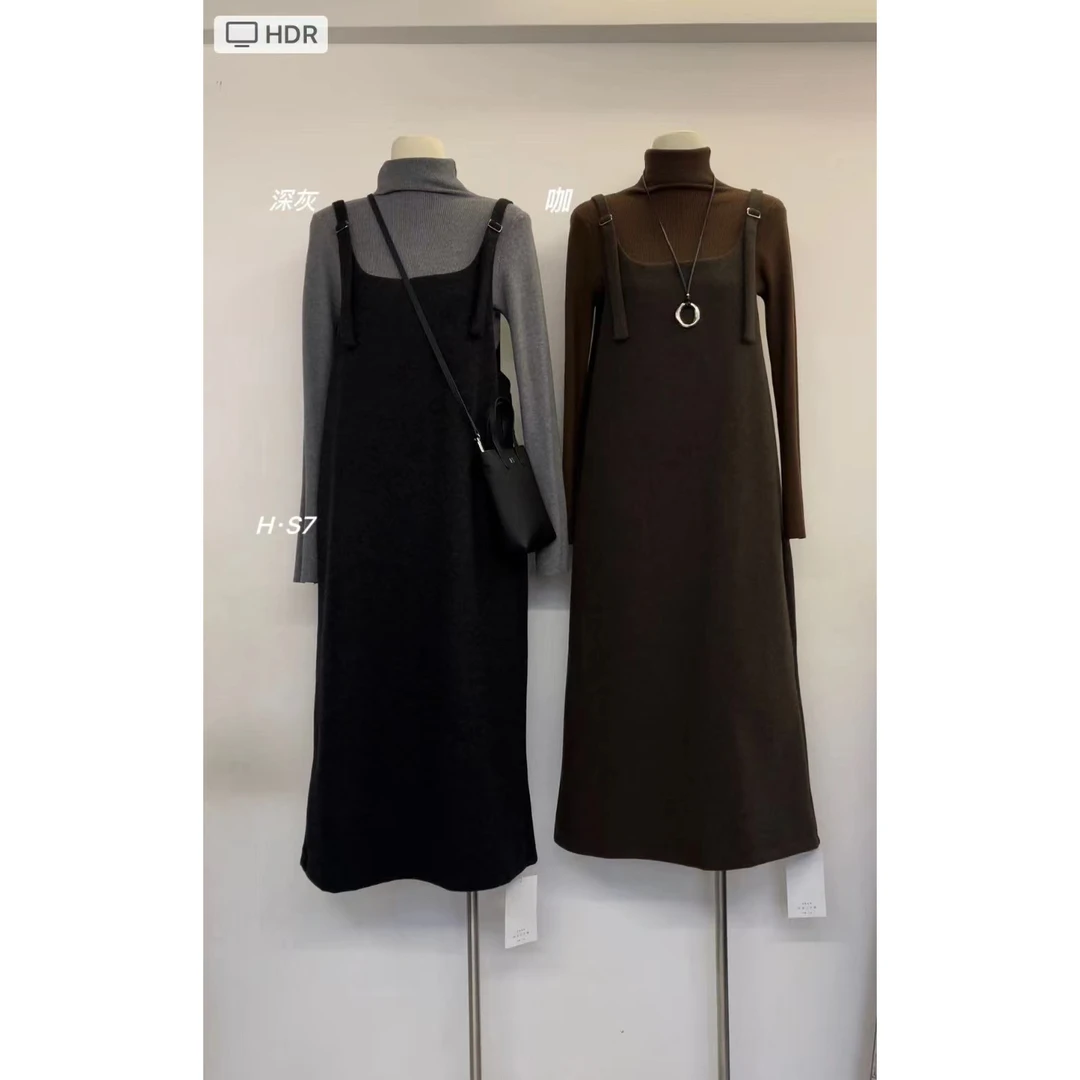 新品韩版百搭连衣裙 3593