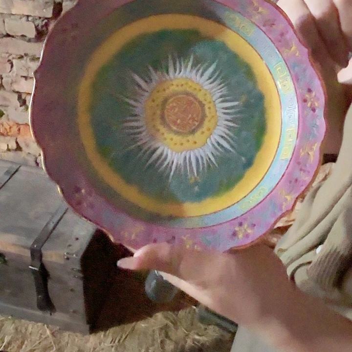 摆件景德镇高温陶瓷白菜