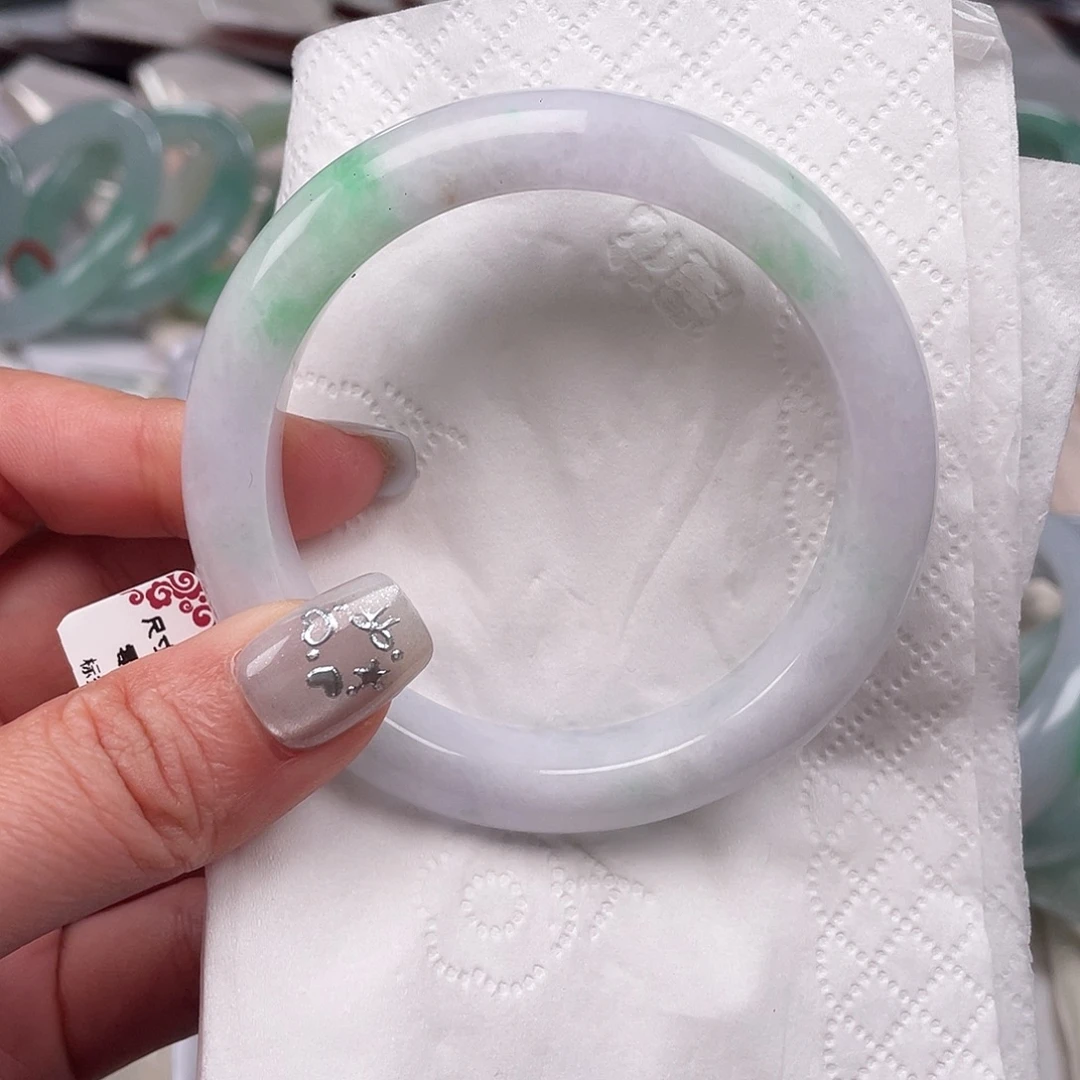 翡翠未镶嵌手镯042