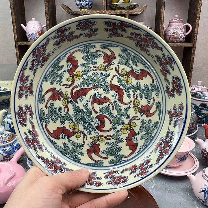 摆件陶景德镇陶瓷567老厂瓷24