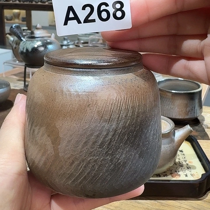 坭兴陶柴烧全手工原矿泥料杯