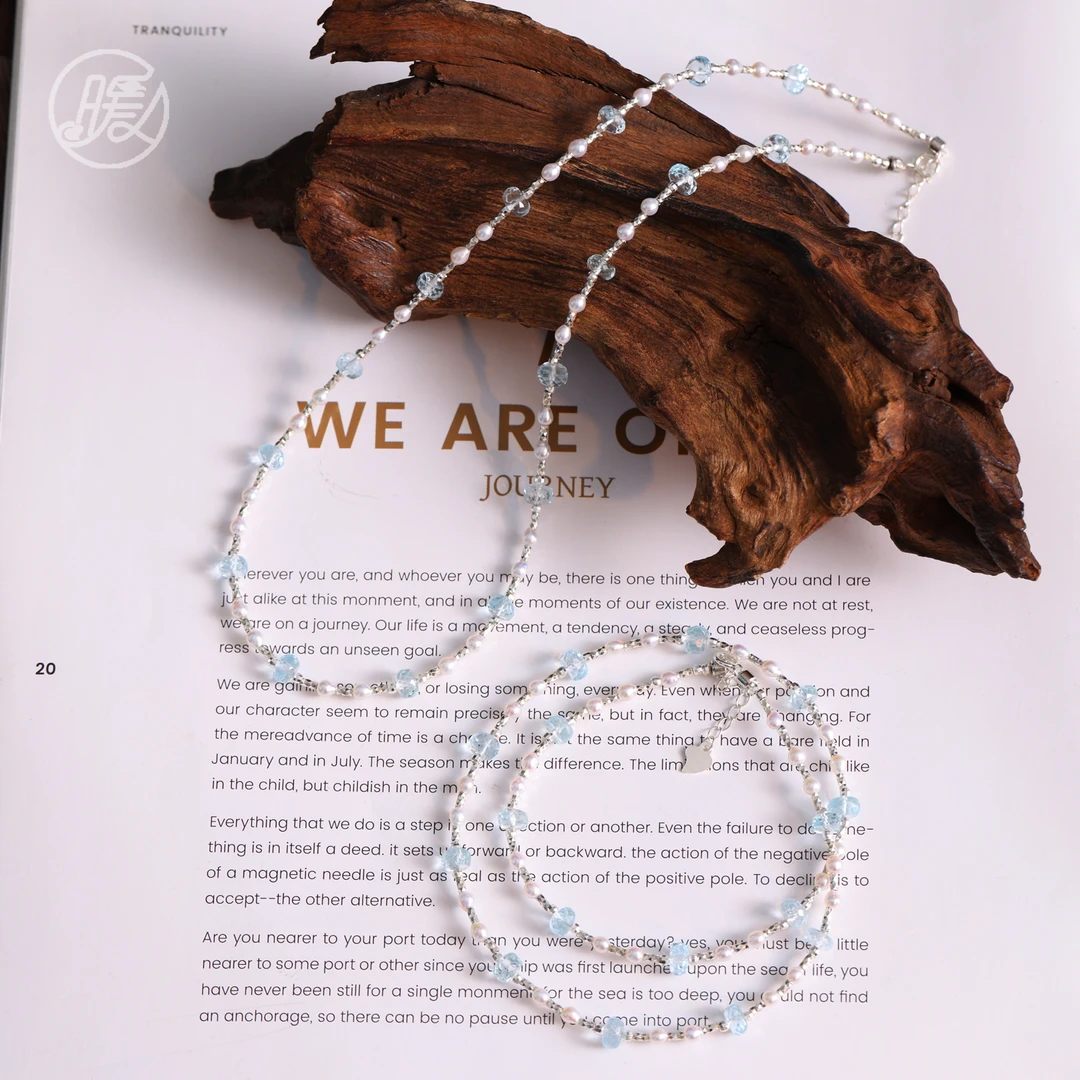 Nuanyan/暖言切面托帕石颈饰项链Z3164多样性发一