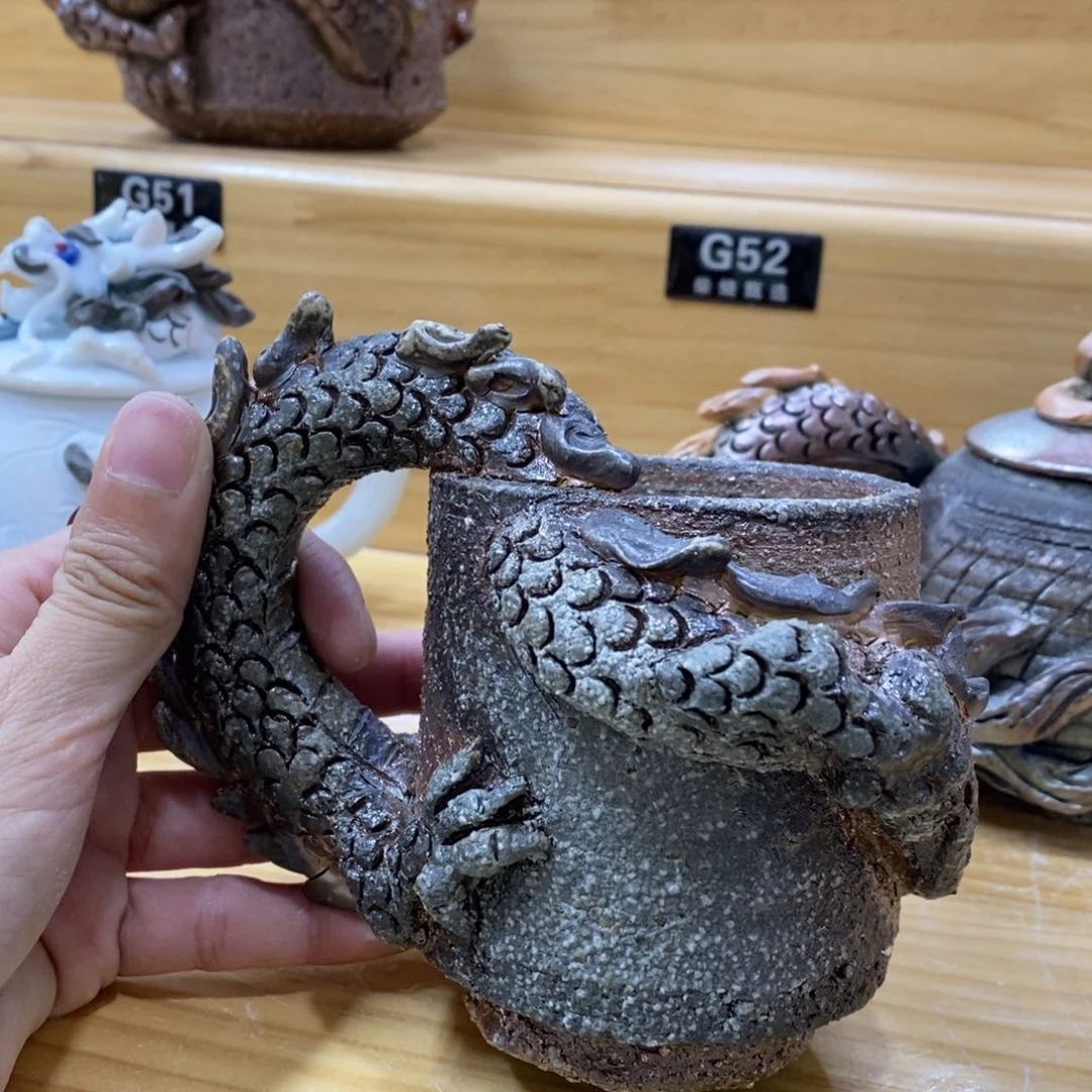 陶园柴烧，精品高货G52瑕疵