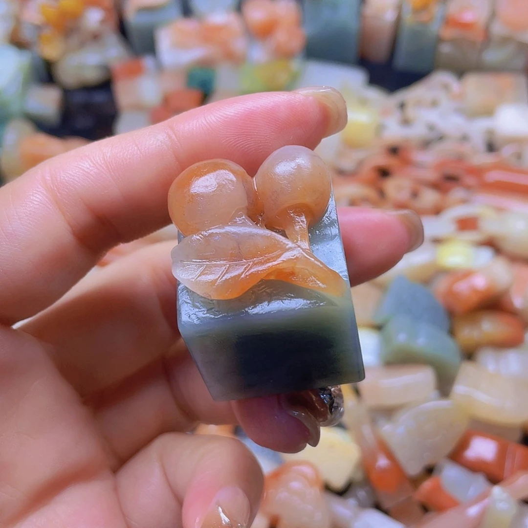 青田石印石纯手工