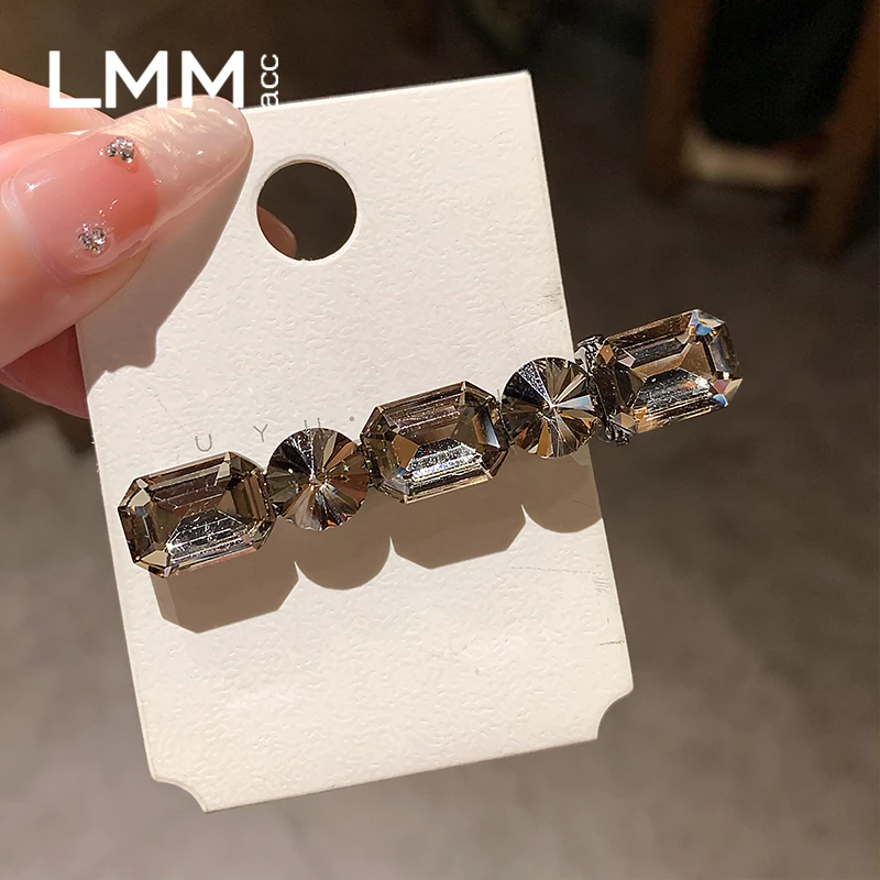 轻奢满钻金属发卡刘海夹新款网红碎发夹高端韩版鸭嘴夹发夹头饰女