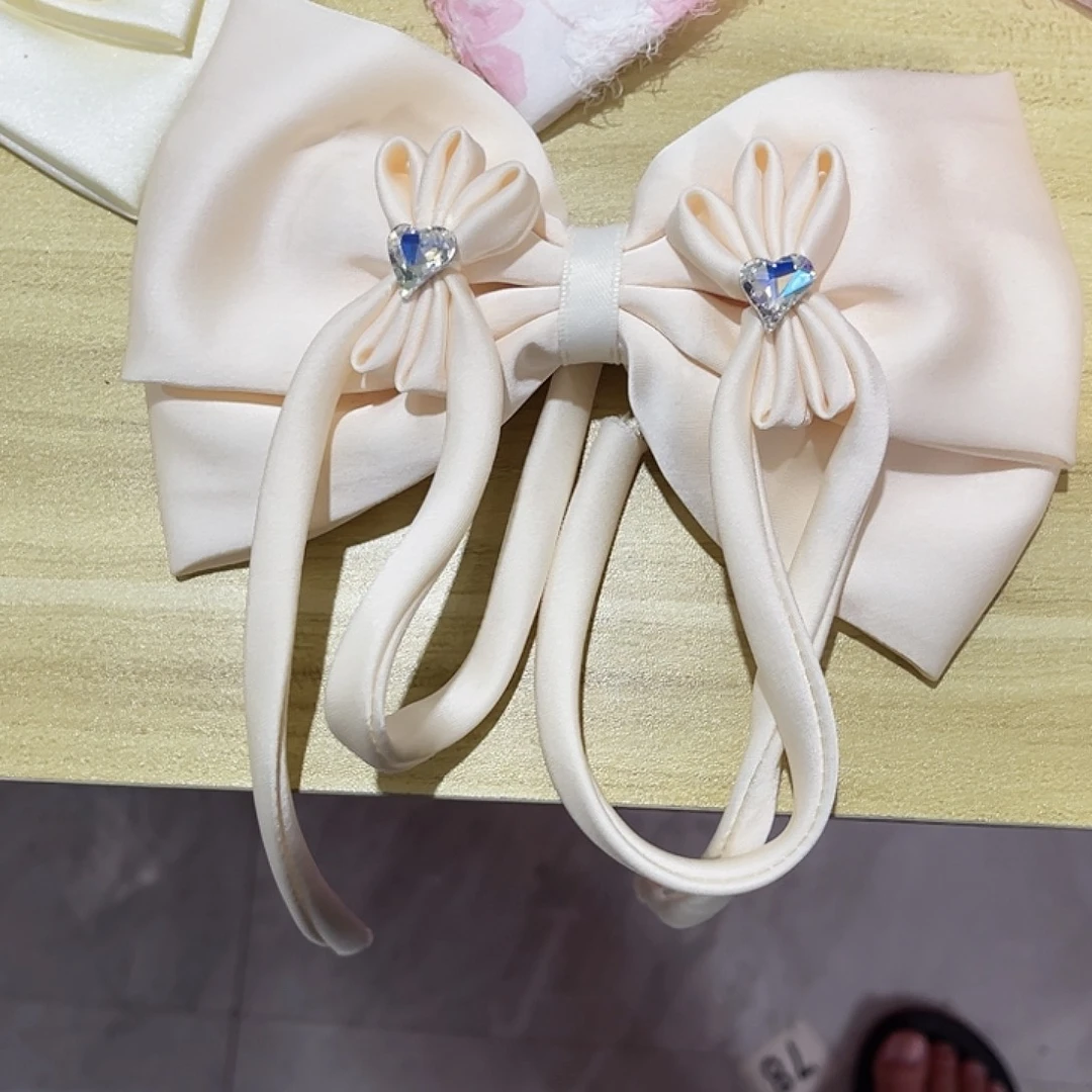 铁合金布艺蝴蝶结发夹