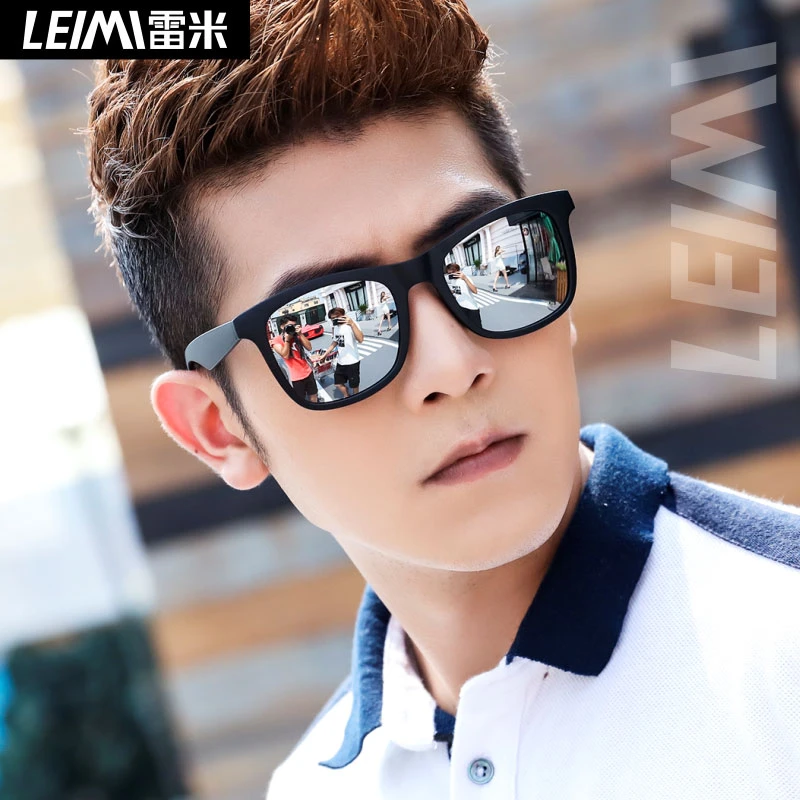 雷米复古墨镜男士太阳镜潮流时尚偏光镜钓鱼驾驶开车专用防晒眼镜