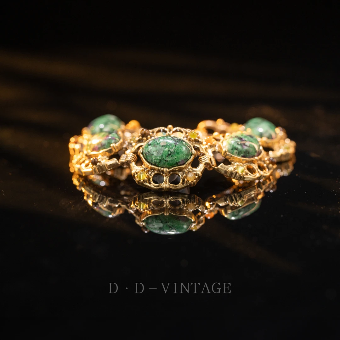 铜合金仿水晶手链 手链手串气质时尚轻奢0422B