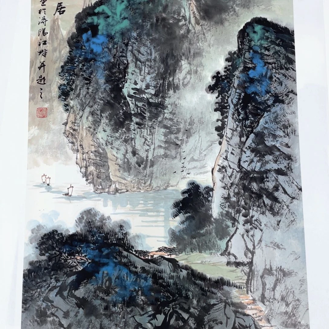 国画何润杰老师作品欣赏