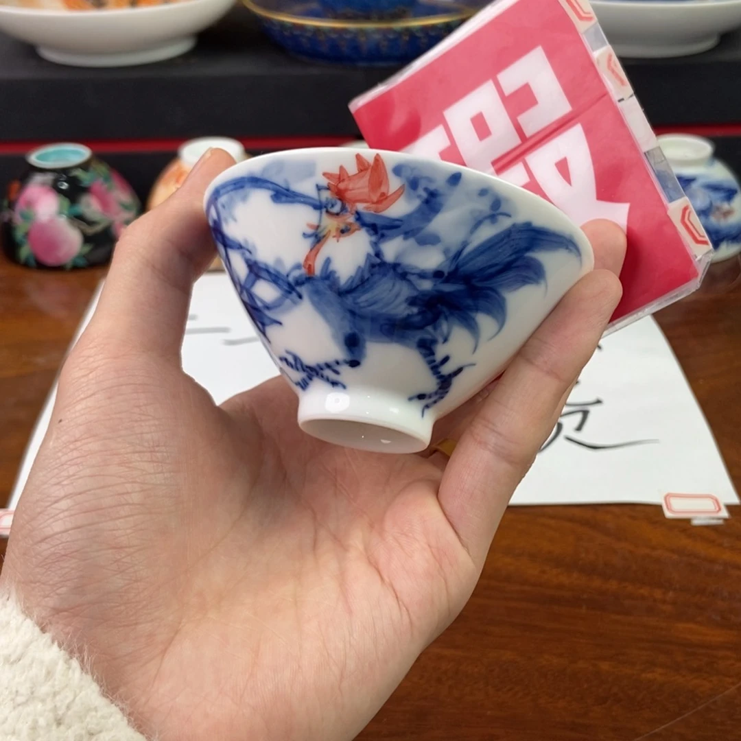 杯景德镇手绘陶瓷艺术