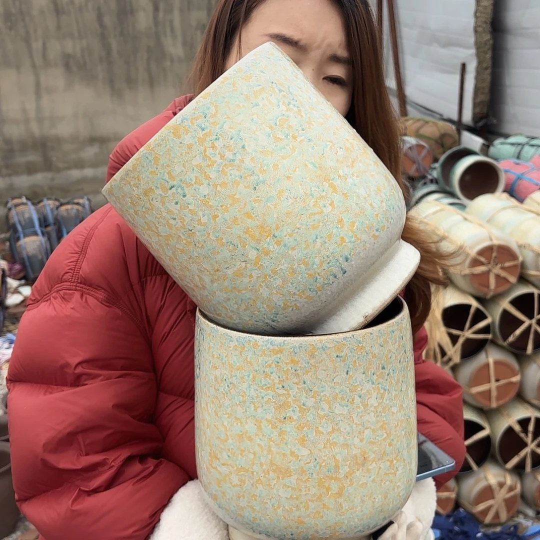 口径20高度23两个新色蛋壳