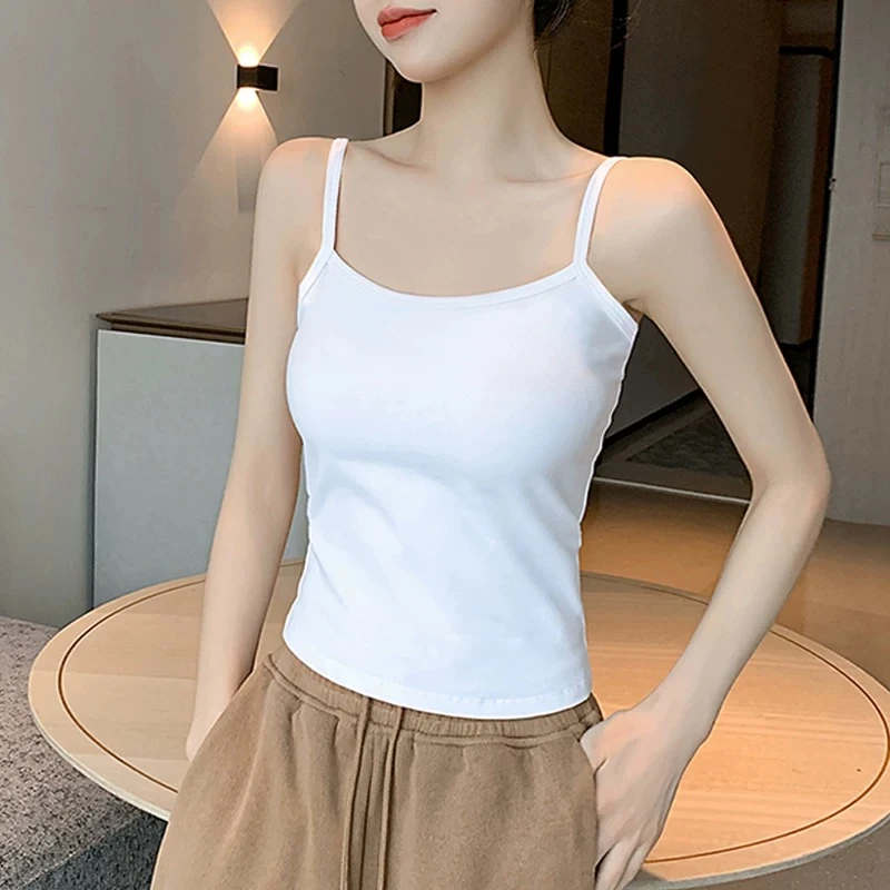 莫代尔小吊带背心女外穿2025年春季新款内搭性感美背打底无袖上衣