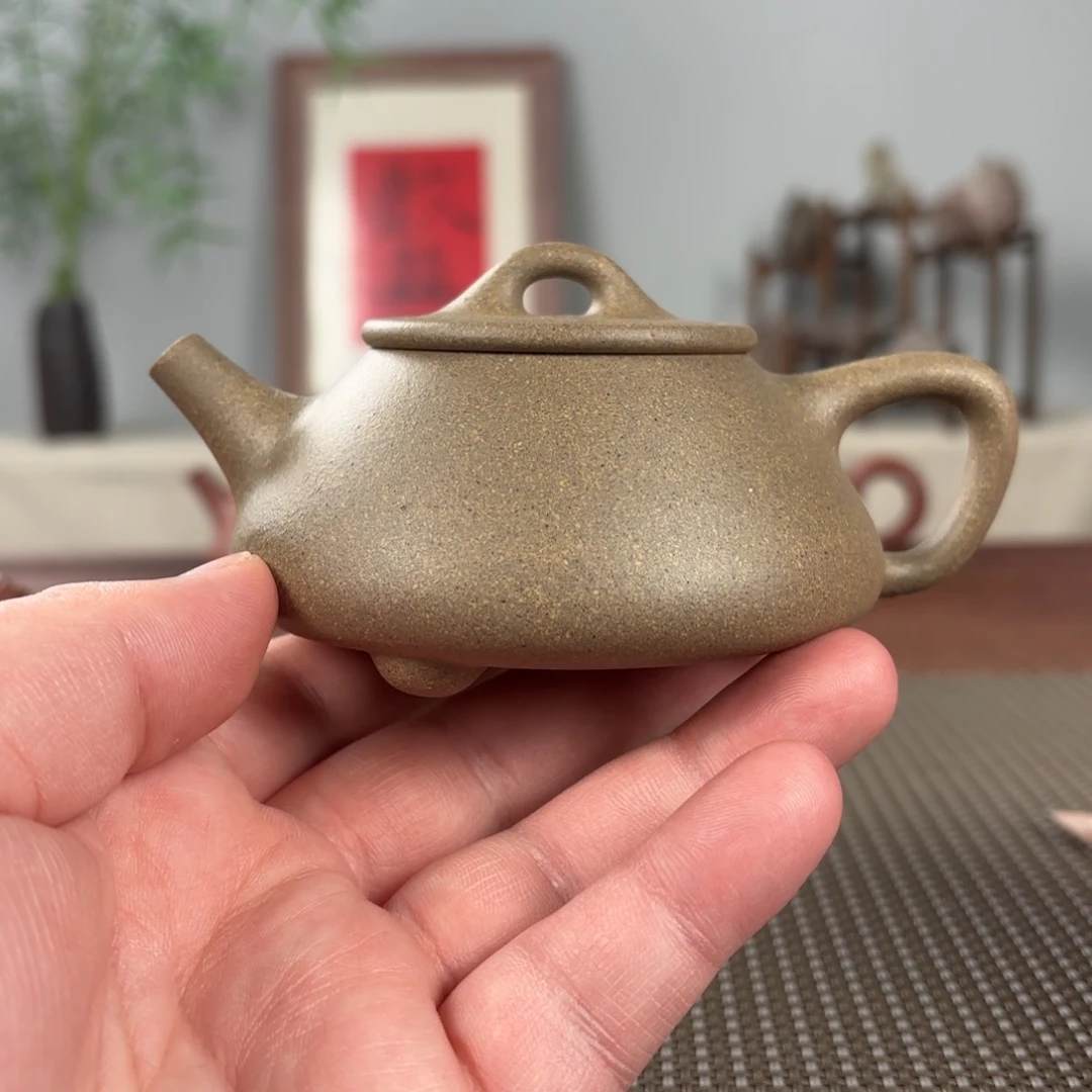 紫砂茶壶黄龙山原矿紫砂壶