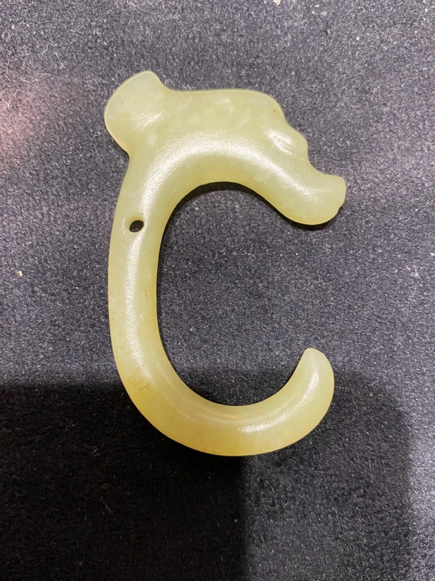 河磨奇石猪龙型件