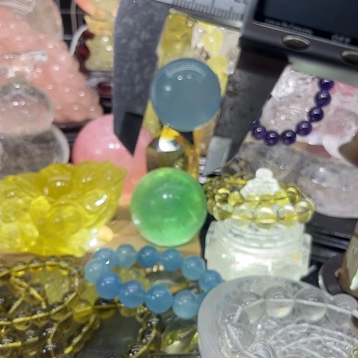 银S925镶嵌珠宝半成品黄晶