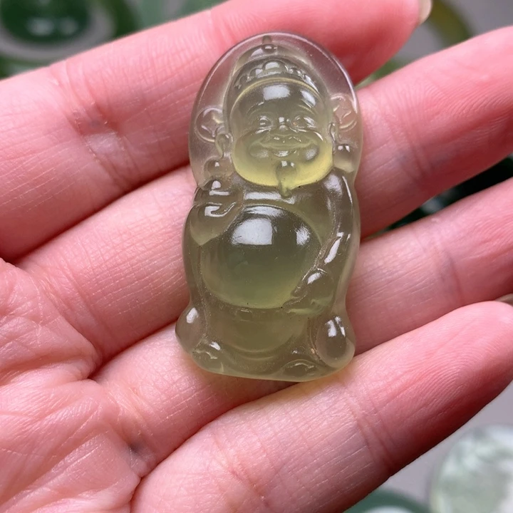 蛇纹石玉未镶嵌颈饰岫玉