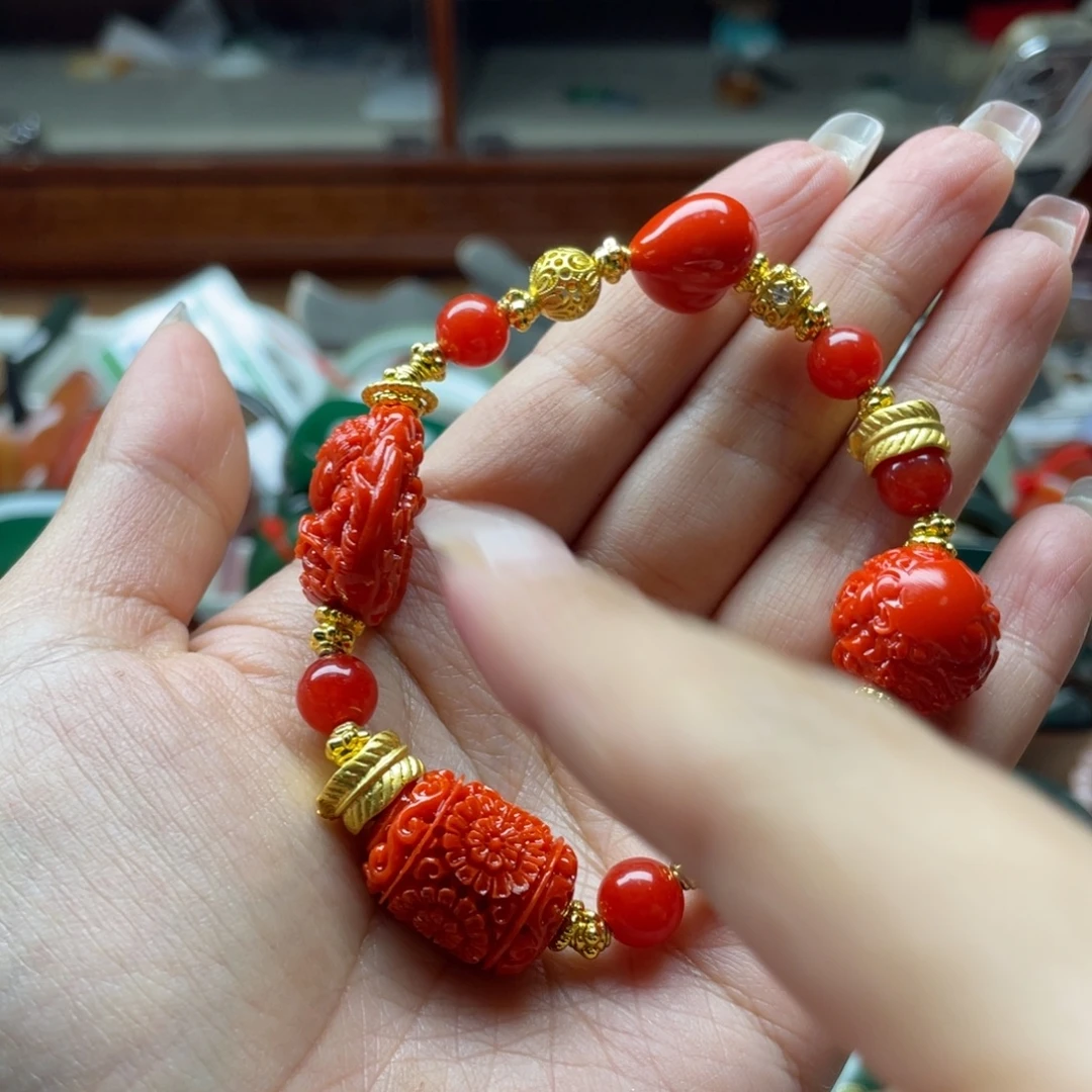 玛瑙/玉髓未镶嵌手链