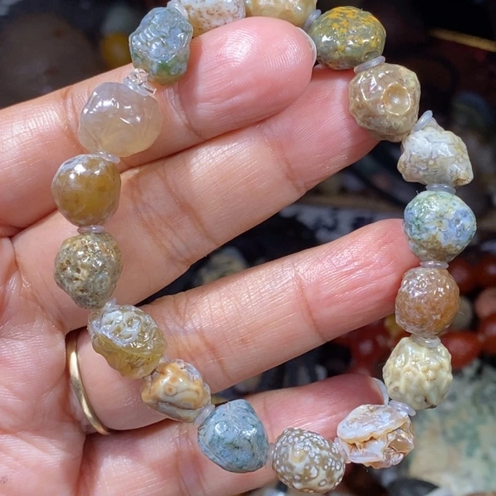 玛瑙/玉髓珠宝半成品未镶嵌