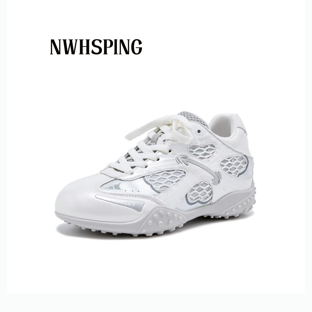 限定隐形增高运动薄底德训鞋女2025新款秋季银色时尚芭蕾休闲舒适