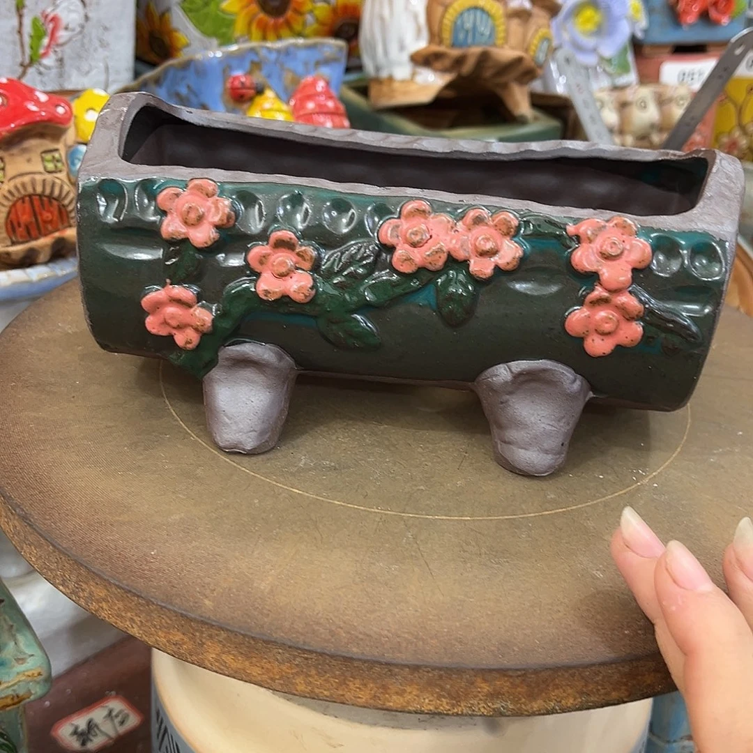 粗陶多肉花盆花盆