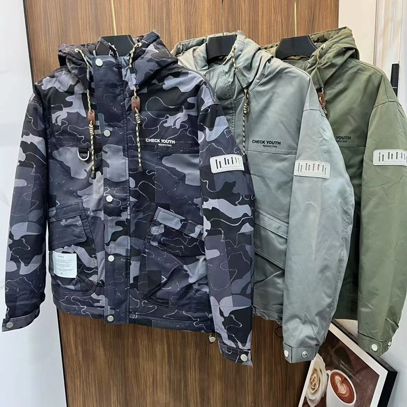 【清】  16686  （2686款）连帽工装夹克外套